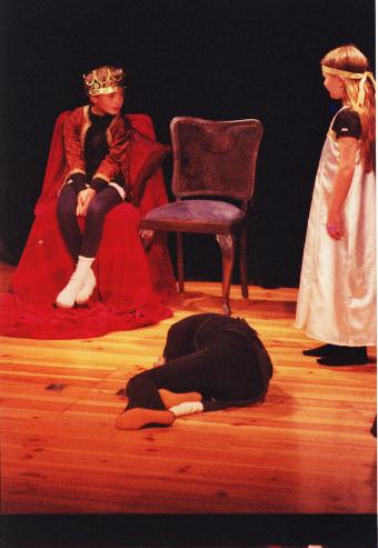 Szene aus dem Märchenspiel "Allerleirauh"